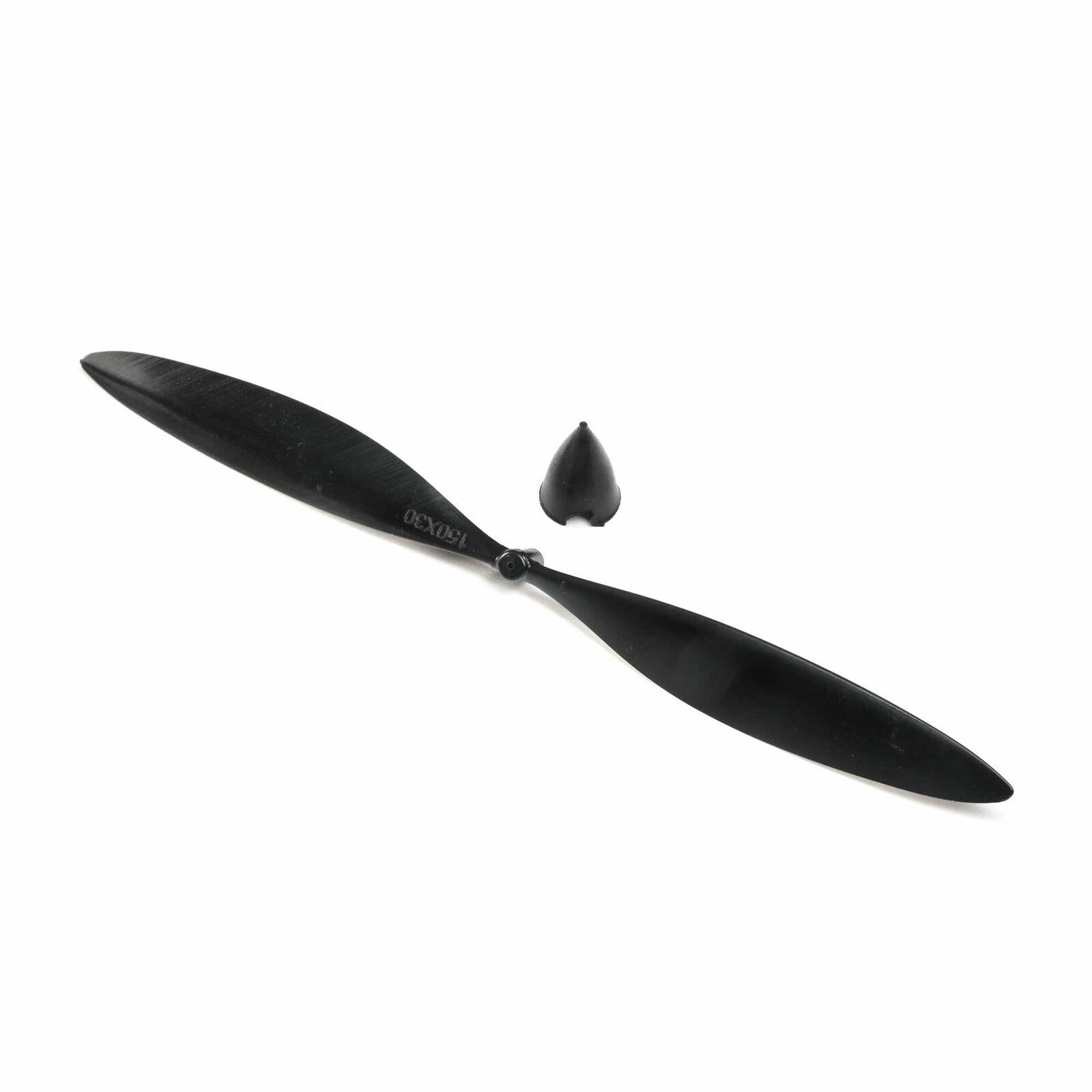 Image of E-Flite Night Vapor UMX RC Airplane Propeller w/Spinner 150x30mm EFLU1375