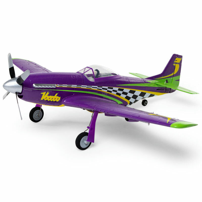 Image of E-Flite UMX P-51D Voodoo BNF Ultra Micro Racer Airplane EFLU4350