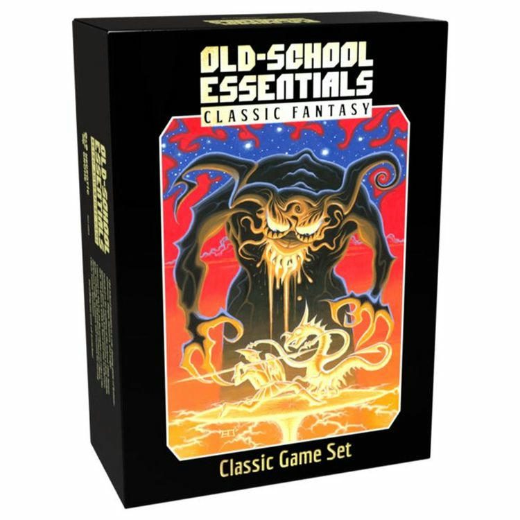 Image of Old School Essentials Classsic Fantasy RPG Rolepalying Game Core Set EFPNG0024