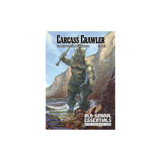 Image of Old School Essentials RPG: Carcass Crawler Magazine Issue #2 EFPNGCC02