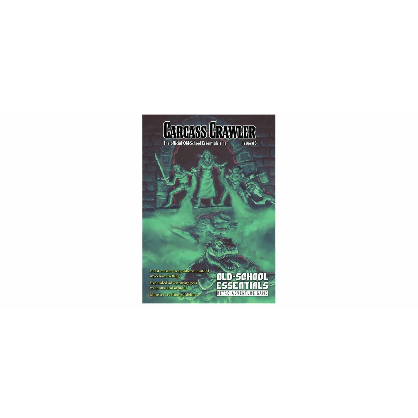 Image of Old School Essentials RPG: Carcass Crawler Magazine Issue #3 EFPNGCC03