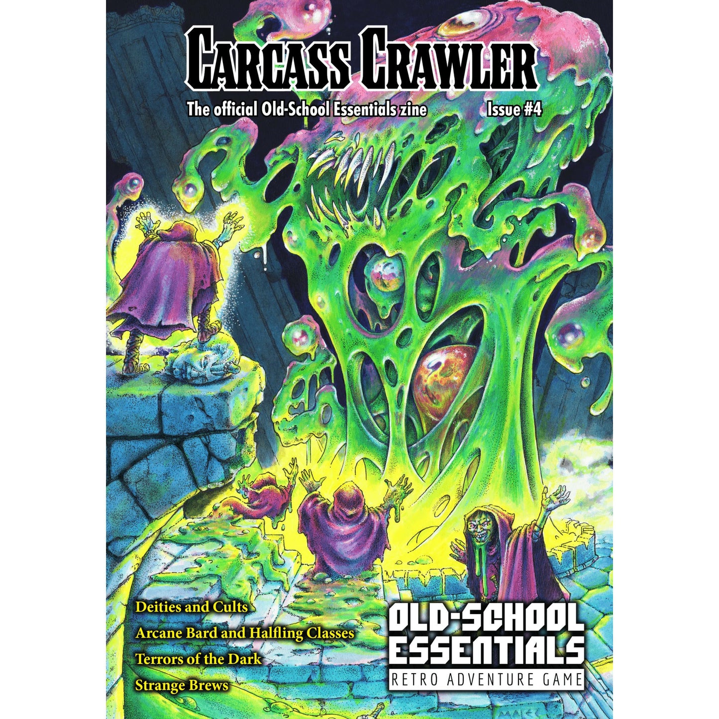Image of Carcass Crawler: #4 - The Official Old-School Essentials Zine