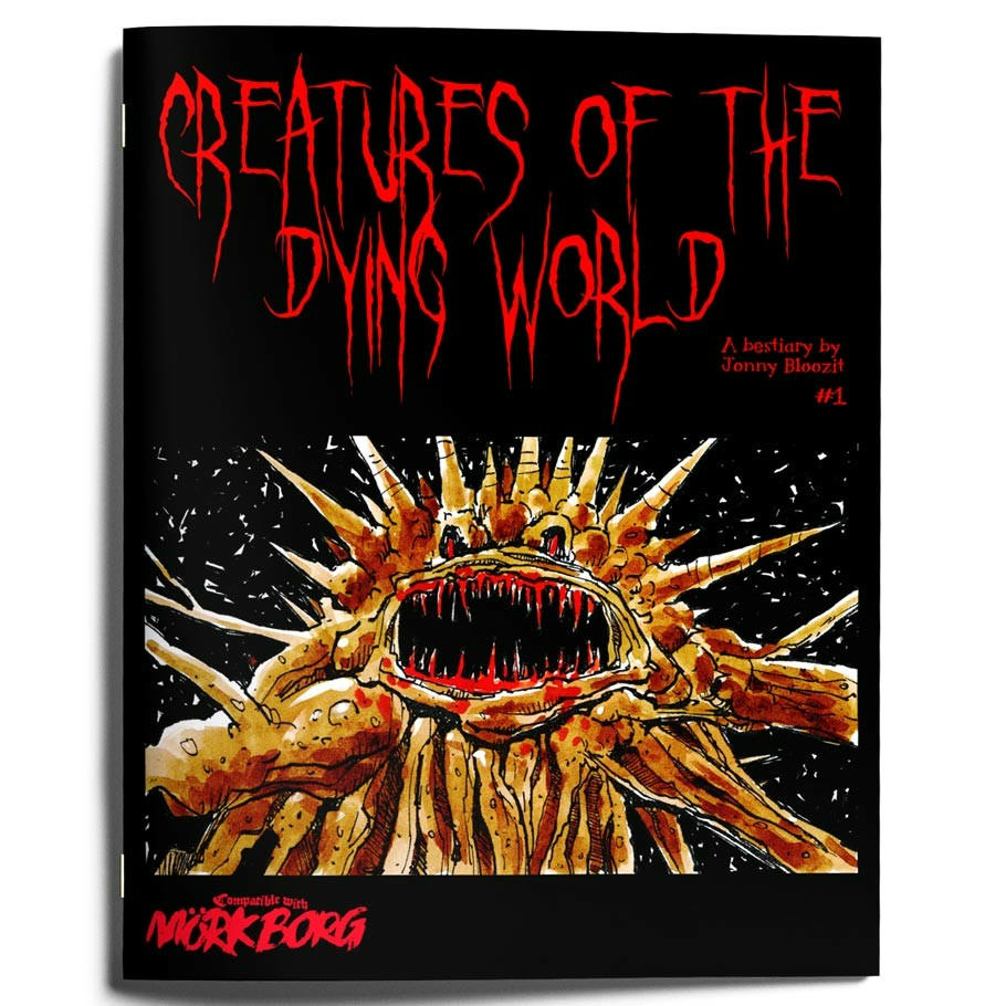 Image of Mork Borg Roleplaying Game RPG Creatures of the Dying World EFPZ0010