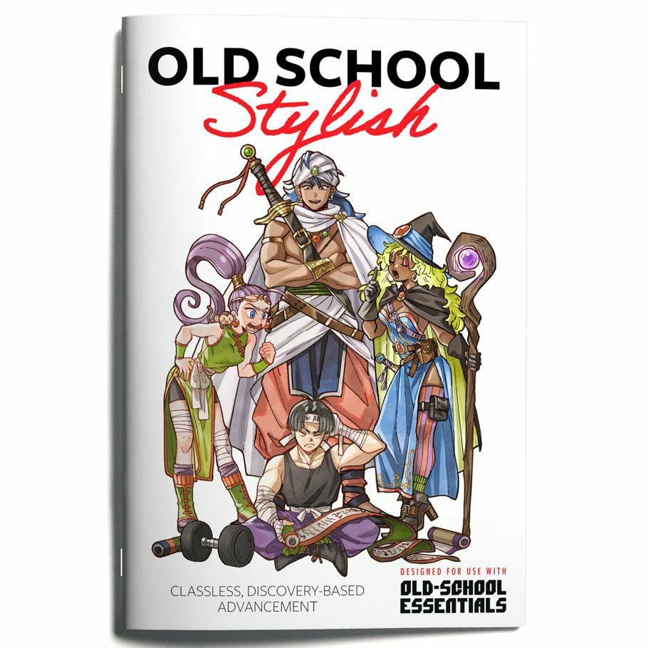 Image of Old School Essentials RPG Stylish Classless Discovery Based Advancement EFPZ0012