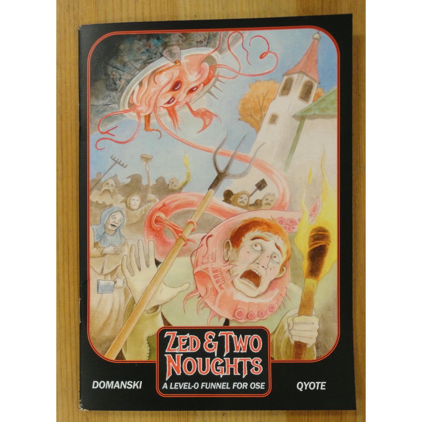 Image of D&D/AD&D/OSE Zed & Two Noughts Level 0 Adventure by Exalted Funeral EFPZ0015
