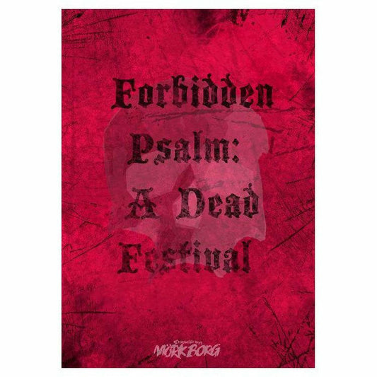 Image of Forbidden Psalm: A Dead Festival for Mork Borg Roleplaying Game RPG 