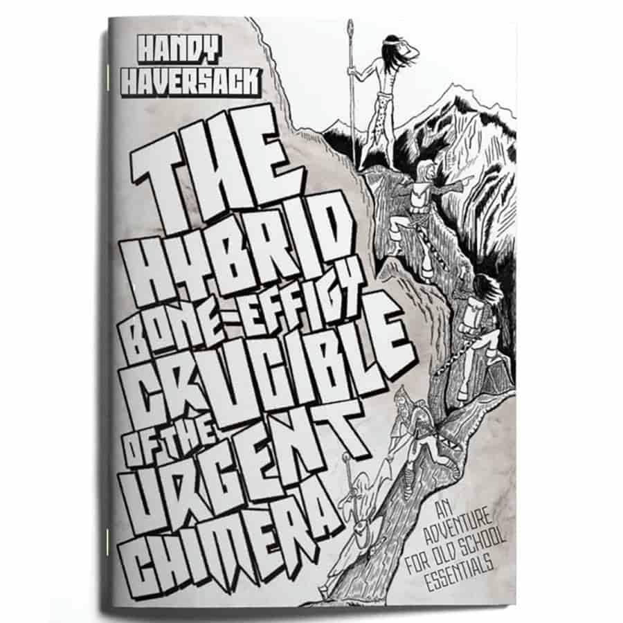 Image of Old School Essentials RPG: The Hybrid Bone-Effect Crucible of the Urgent Chimera