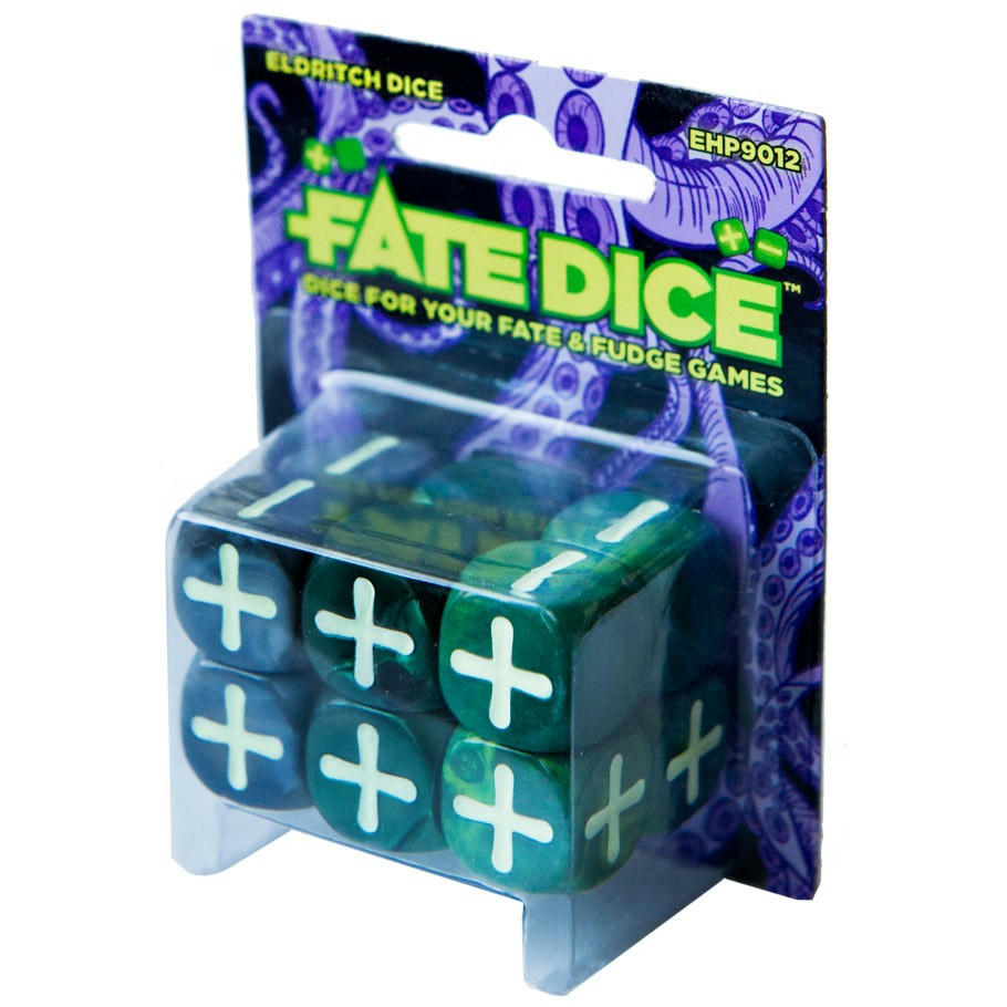 Image of FATE RPG Eldritch Dice Set (12pcs) by Evil Hat Productions EHP9012