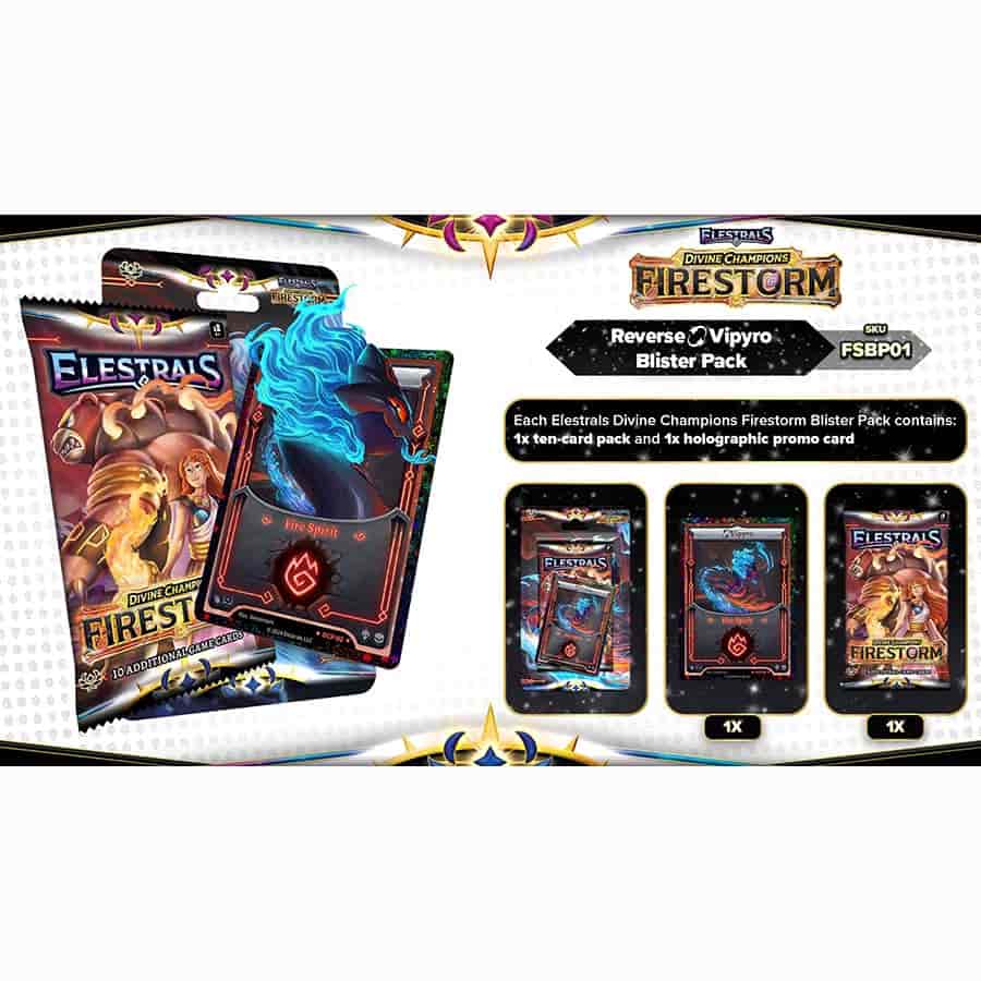 Elestrals: Firestorm: Blister Pack: Stellar Vipyro