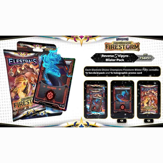 Elestrals: Firestorm: Blister Pack: Stellar Vipyro