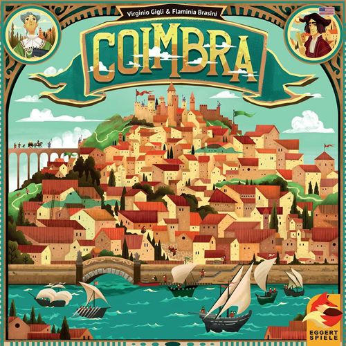 Image of Coimbra board game by Eggert Spiele Games ESG50110EN 2-4play, 14+, 75+ mins