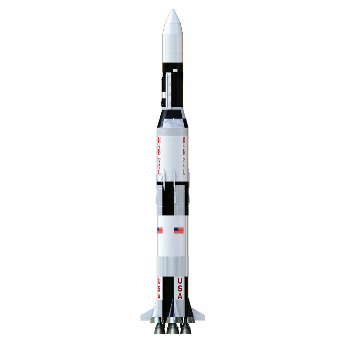 Image of Estes Saturn V Skylab Edition Flying Model Rocket Kit Skill Level Master EST1973