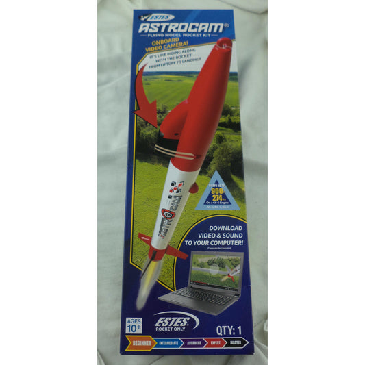 Image of Estes Astrocam Flying Model Rocket w/Video Camera EST7308