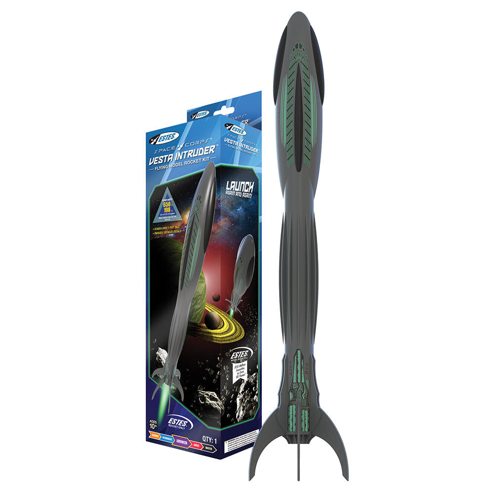 Image of Space Corps Vesta Intruder, Rocket Kit, Advanced