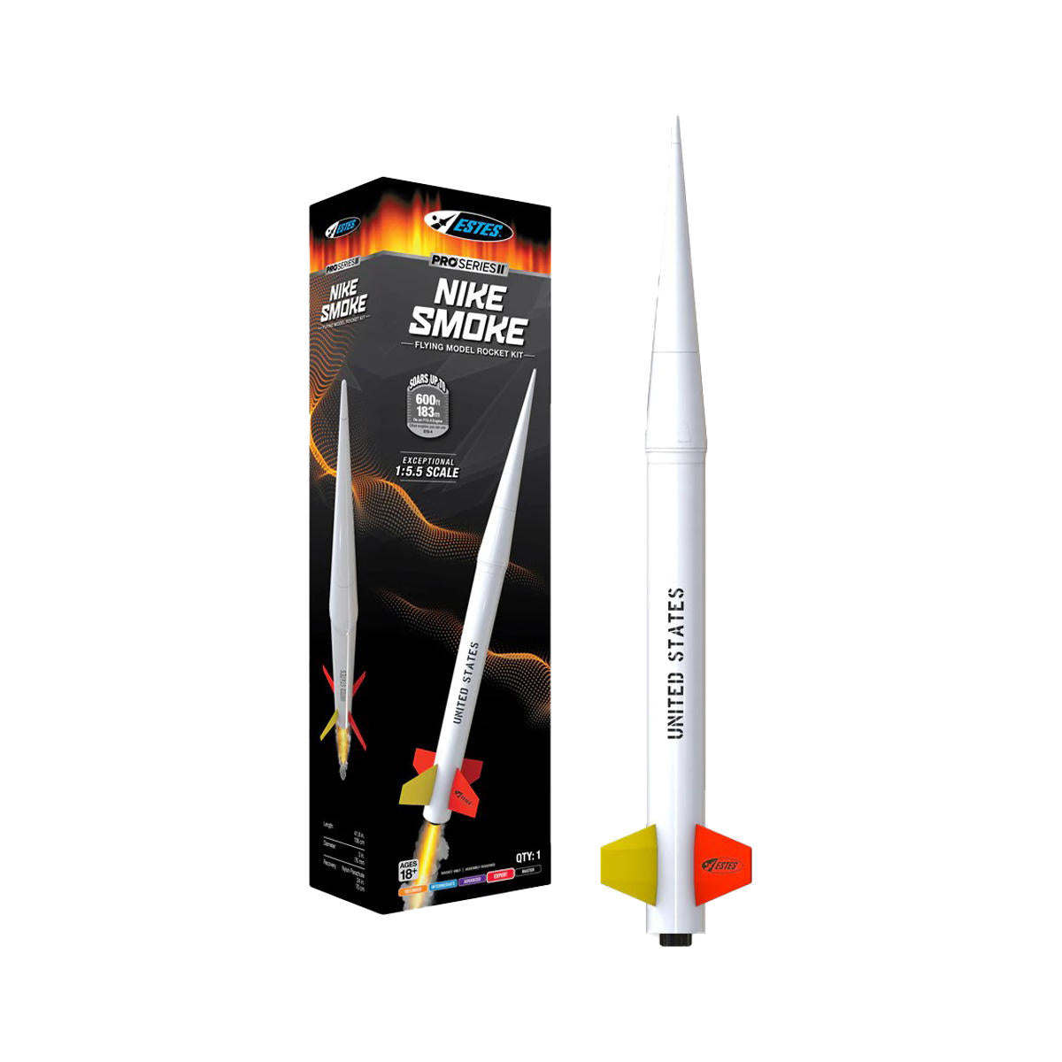 Image of Nike Smoke Pro Series II Model Rocket Kit