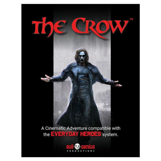 Image of Everyday Heroes Roleplaying Game RPG The Crow Cinematic Adventure Evil Genius
