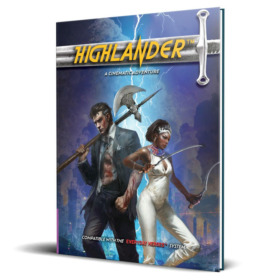 Image of Everyday Heroes Roleplaying Game RPG The Highlander Cinematic Adventure