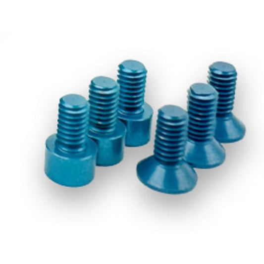 Image of Complete Spec Motor Blue Alumi Aluminum Screw Kit