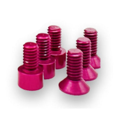 Image of Complete Spec Motor Pink Aluminum Screw Kit
