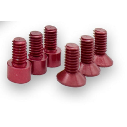 Image of Complete Spec Motor Red Aluminum Screw Kit