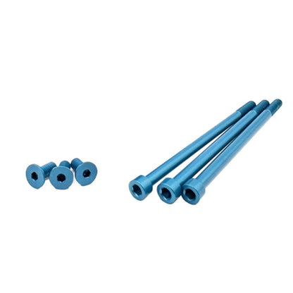 Image of Complete Modified/25.5T Motor Blue Aluminum Screw Kit