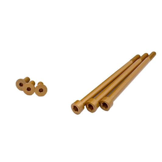 Image of Complete Modified/25.5T Gold Motor Aluminum Screw Kit