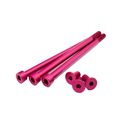 Image of Complete Modified/25.5T Pink Motor Aluminum Screw Kit