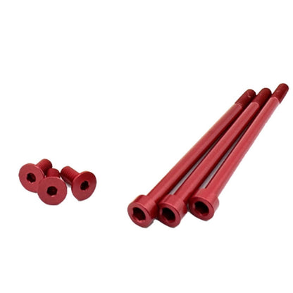 Image of Complete Modified/25.5T Red Motor Aluminum Screw Kit