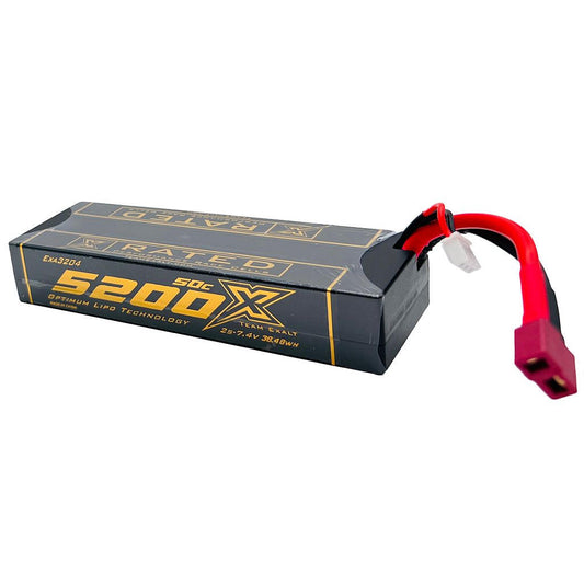 Image of 2S 7.4V 5200MAH 120C Stick w/Deans Connector, X-Rated