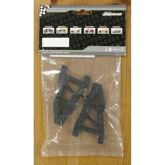 Image of Exceed RC Forza 1/10th Scale Nitro Buggy Front Lower Suspension Arms (2pcs) 