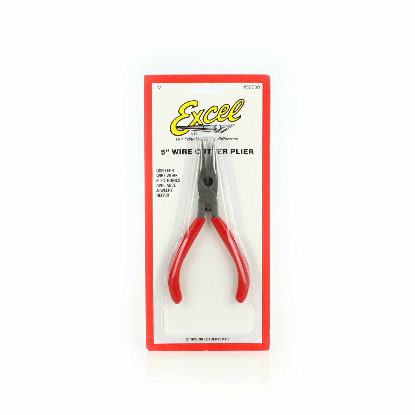 Image of Excel 5 Needle Nose Pliers w/Side Cutter EXL55580