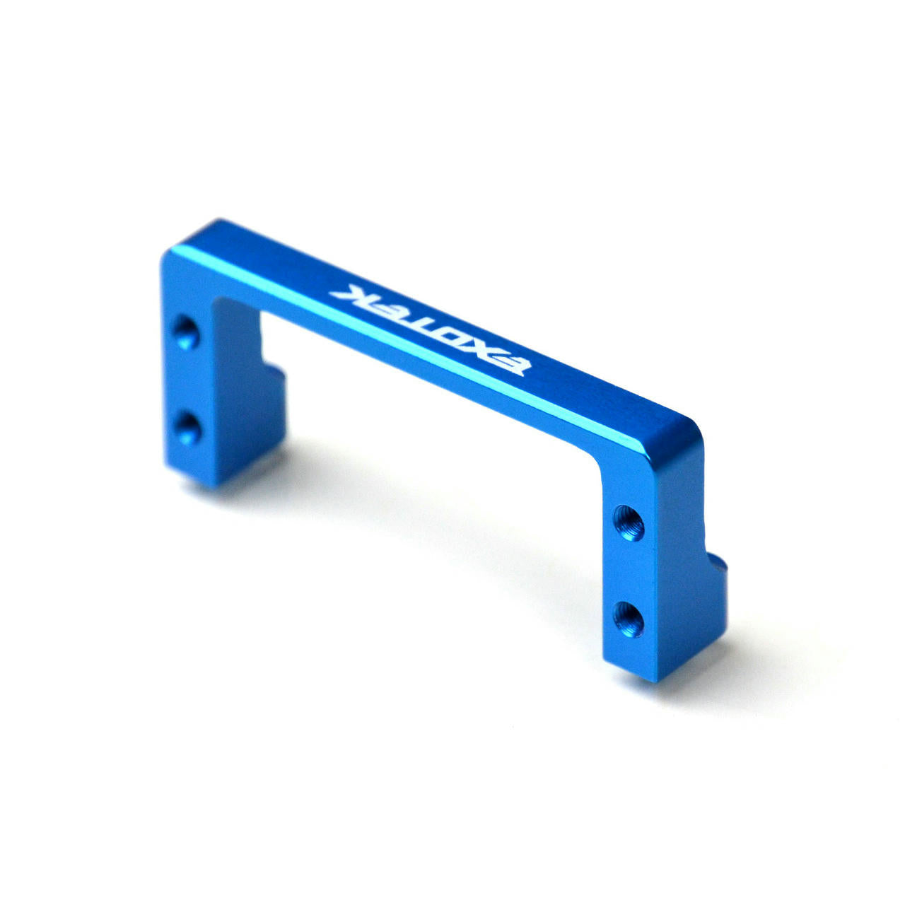 Image of Associated DR10 Drag Car Blue Anodized Aluminum Servo Mount EXO1975