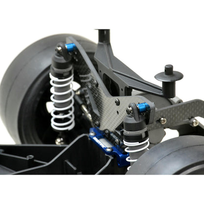 Image of Carbon Fiber Lower Ride Height Rear Drag Tower fits Traxxas Slash 2WD Drag Car 