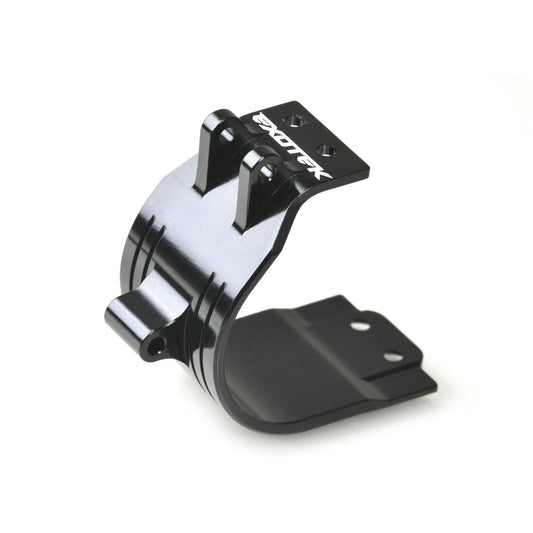 Image of Associated DR10/DB10 Drag Car Heavy Duty (HD) Black Alloy Motor Guard EXO2011