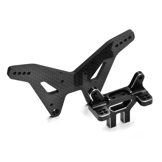 Image of Carbon Rear Tower Set, 7075 and 4mm CF, for 22S Drag
