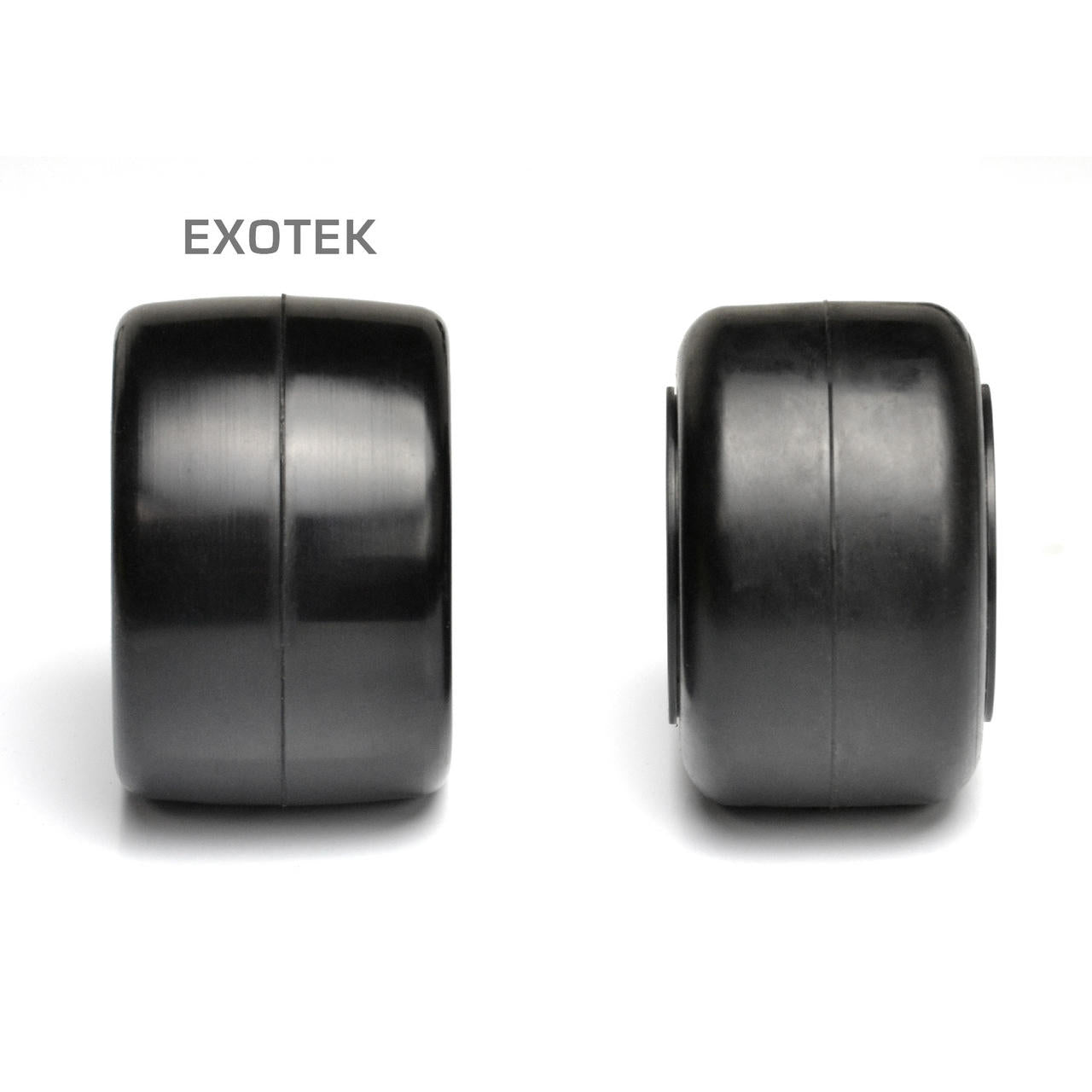 Image of F1 1/10 RUBBER TIRES REAR 36X (YELLOW-MEDIUM)