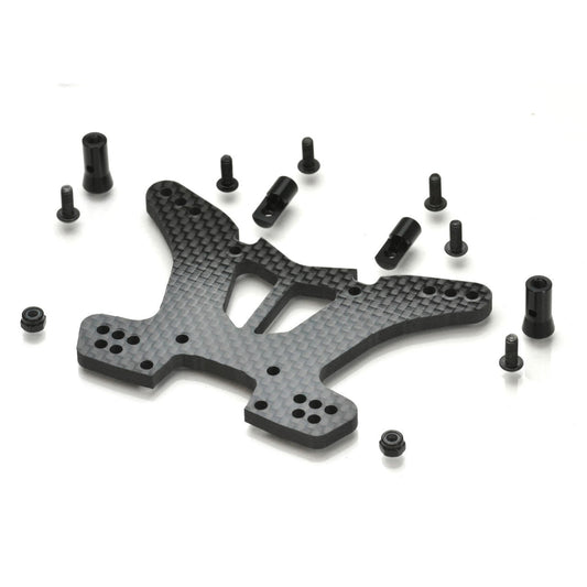 Image of Carbon Fiber Shock Tower, Rear, for 4WD Slash/Rally