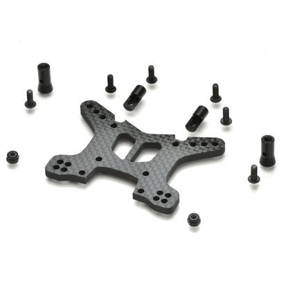 Image of Carbon Fiber Shock Tower, Front, for 4WD Slash/Rally