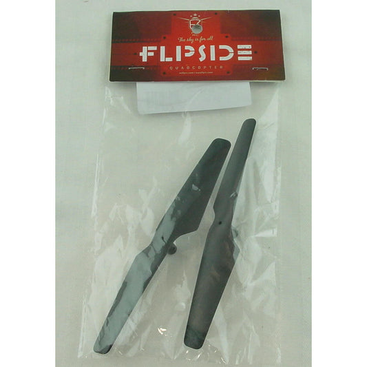 Image of EZ-Fly Flipside Quadcopter B Main Propellers (2pcs, Black, Clockwise) EZFFLP006B