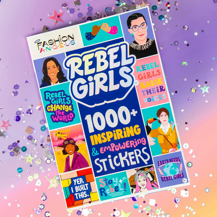 Image of 1000+ Rebel Grils Inspiring & Empowering Sticker Book FAE25007