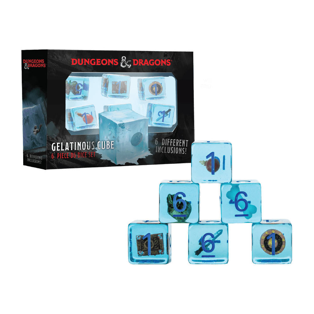 D&D Gelatinous Cube 6PK
