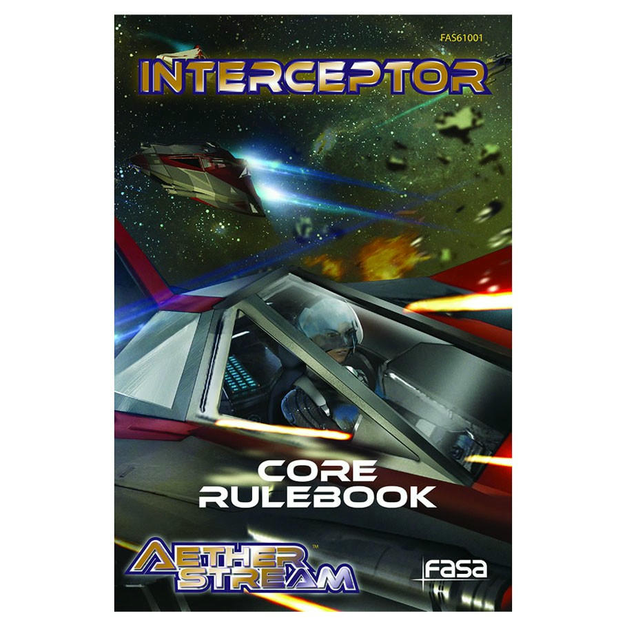 Image of FASA Aether Stream Interceptor Space Combat Core Rulebook FAS61001