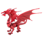 Image of Metal Earth 3D Laser Cut Steel Puzzle Model Kit - Iconix Red Dragon ICX115