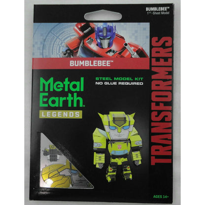 Image of Metal Earth 3D Laser Cut Steel Puzzle Model Transformers: Bumblebee MEM052