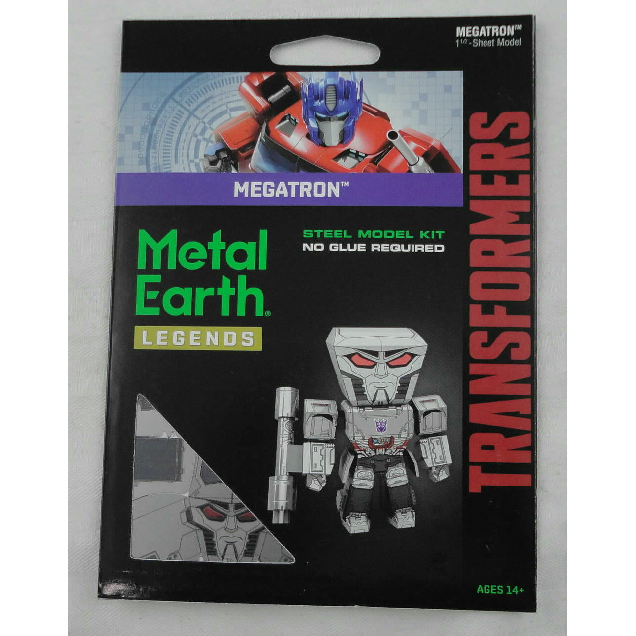 Image of Metal Earth 3D Laser Cut Steel Puzzle Model Transformers: Megatron MEM054