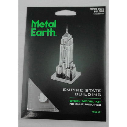 Image of Metal Earth 3D Laser Cut Steel Model Kit: Empire State Building MMS010