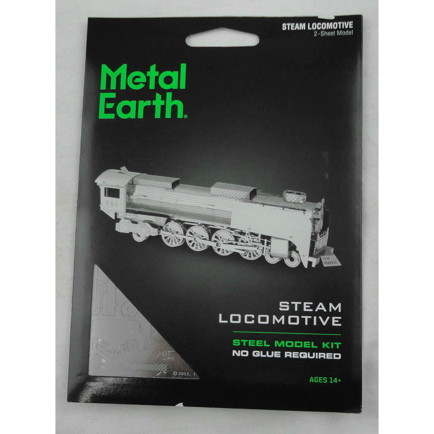 Image of Metal Earth 3D Laser Cut Steel Model Kit: Steam Locomotive MMS033