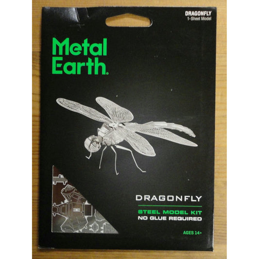 Image of Metal Earth 3D Laser Cut Steel Model Kit: Dragonfly FASMMS064