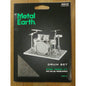 Image of Metal Earth Drum Set 3D Laser Cut Steel Model Kit FASMMS076