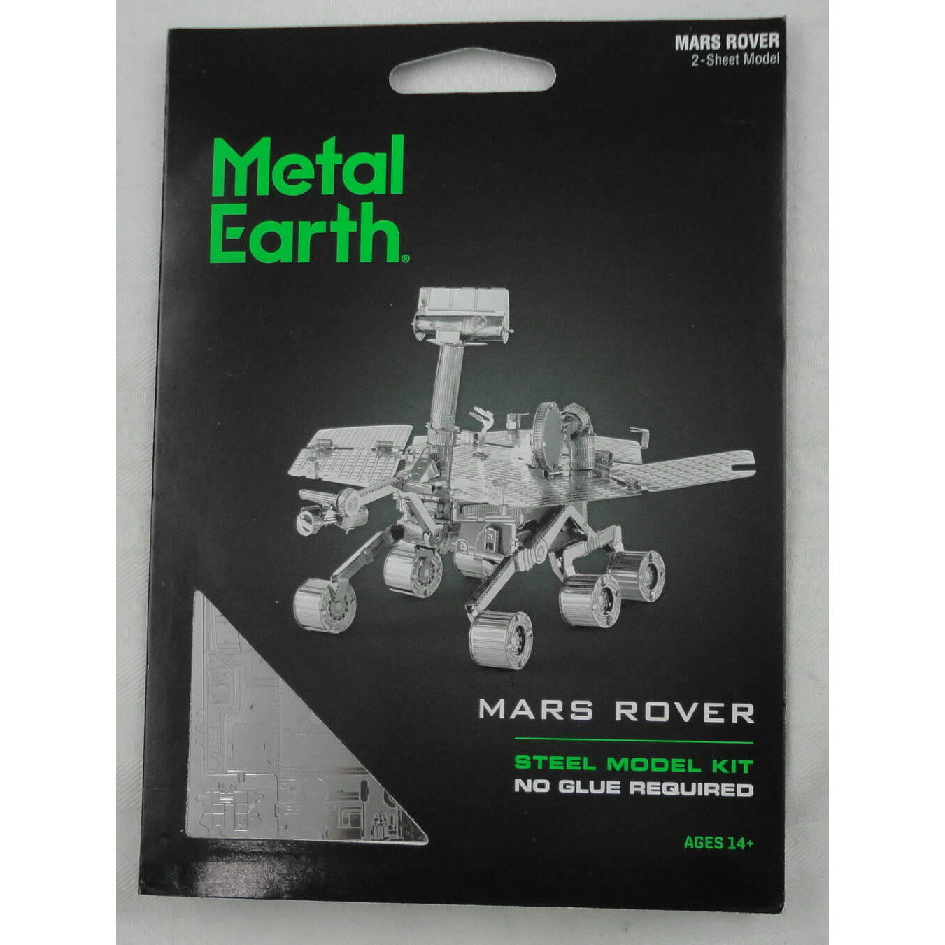 Image of Metal Earth 3D Laser Cut Steel Model Kit: Nasa Mars Rover MMS077